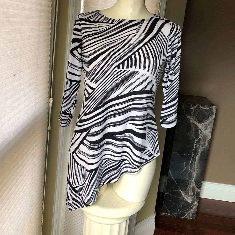 Chico’s Asymmetrical Blouse